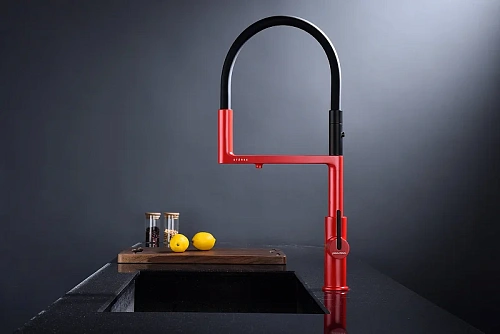 Смеситель для кухни Paulmark Tornado пламя To213402-FI Смеситель для кухни Paulmark Tornado пламя To213402-FI