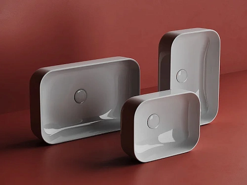 Раковина Ceramica Nova ELEMENT CN5043 белый накладная Раковина Ceramica Nova ELEMENT CN5043 белый накладная