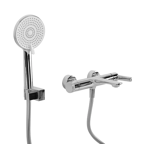 Смеситель для ванны CEZARES LUX-VD-01 с ручным душем, шлангом и держателем, хром Смеситель для ванны CEZARES LUX-VD-01 с ручным душем, шлангом и держателем, хром