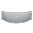 Экран для ванны фронтальный Radomir 1-21-0-0-0-037 с кристаллами Swarovski и вертикальными декоративными вставками Арт-мозаика к ванне Сорренто 148х148 Экран для ванны фронтальный Radomir 1-21-0-0-0-037 с кристаллами Swarovski и вертикальными декоративными вставками Арт-мозаика к ванне Сорренто 148х148