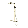 Душевая система Vincea Arco VSFS-4AR1BG с изливом, брашированное золото Душевая система Vincea Arco VSFS-4AR1BG с изливом, брашированное золото