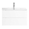 Картинка анонса товара «тумба под раковину belbagno etna39-800/390-2c-so-bl-p bianco lucido подвесная 800x390»