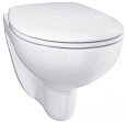Детальная картинка товара «унитаз подвесной grohe bau ceramic (39351000) с сиденьем альпин-белый»
