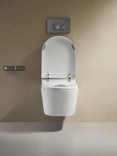 Унитаз SMART ARROW AKH1051H с сиденьем белый Унитаз SMART ARROW AKH1051H с сиденьем белый