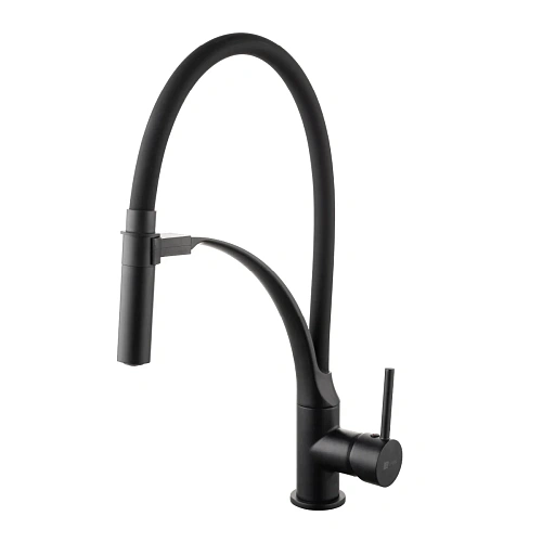 Смеситель для кухни Lemark Soul LM6007BL, черный Смеситель для кухни Lemark Soul LM6007BL, черный