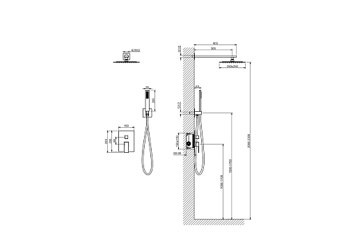 Душевая система Aquatek ЛИБРА AQ1672CR Хром Душевая система Aquatek ЛИБРА AQ1672CR Хром