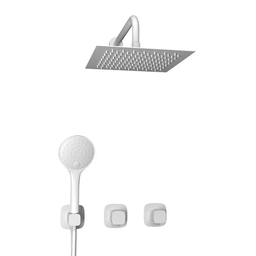 Душевая система WasserKRAFT A9551.266.146.254.328.156.155 встраиваемая белый Душевая система WasserKRAFT A9551.266.146.254.328.156.155 встраиваемая белый