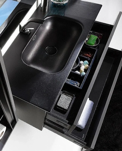 Тумба под раковину Armadi Art VALLESSI 80 Антрацит глянец 837-080-A glossy Тумба под раковину Armadi Art VALLESSI 80 Антрацит глянец 837-080-A glossy