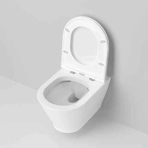 Унитаз подвесной Ambassador Elysium 183K19002RS (520x360x355) безободковый с сиденьем Унитаз подвесной Ambassador Elysium 183K19002RS (520x360x355) безободковый с сиденьем