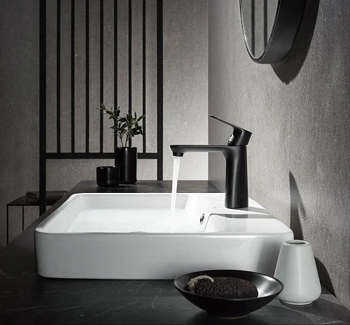 Смеситель для раковины ARROW AMP11848BC черный Смеситель для раковины ARROW AMP11848BC черный