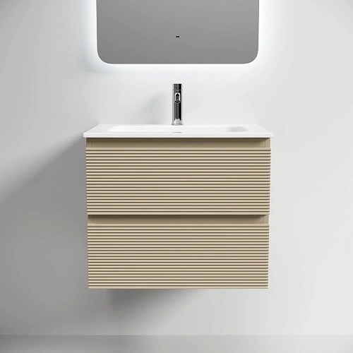 Тумба под раковину SANCOS Folk FL60CP 590х445х500 капучино, подвесная Тумба под раковину SANCOS Folk FL60CP 590х445х500 капучино, подвесная