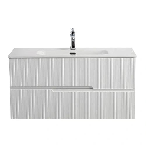 Тумба под раковину CEZARES DUET-N-1000-2C-SO-BL Bianco Lucido 1000x457 подвесная Тумба под раковину CEZARES DUET-N-1000-2C-SO-BL Bianco Lucido 1000x457 подвесная