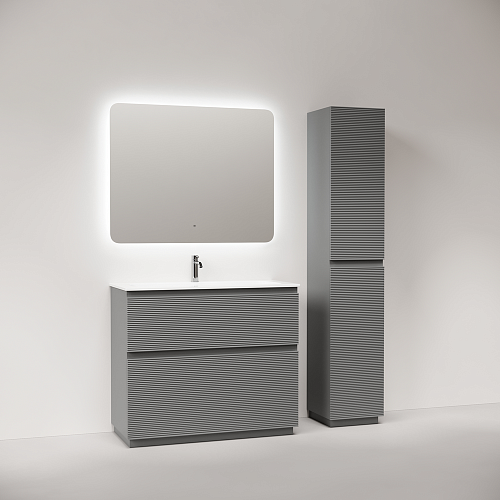 Тумба под раковину SANCOS Folk Floor FL100FES 995х445х850 Ergraut soft, напольная Тумба под раковину SANCOS Folk Floor FL100FES 995х445х850 Ergraut soft, напольная