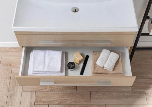 Комплект мебели Aquanet Нота NEW 100 светлый дуб (камерино) 00230305 Комплект мебели Aquanet Нота NEW 100 светлый дуб (камерино) 00230305