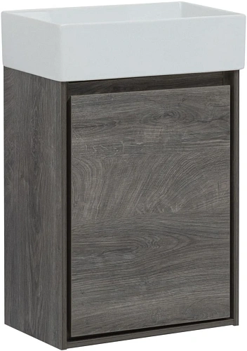 Тумба под раковину Aquanet Милан 45 дуб рошелье 00339964 подвесная Тумба под раковину Aquanet Милан 45 дуб рошелье 00339964 подвесная