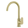 Смеситель для кухни Aquatek Оберон AQ1282BG золото шлифованное Смеситель для кухни Aquatek Оберон AQ1282BG золото шлифованное