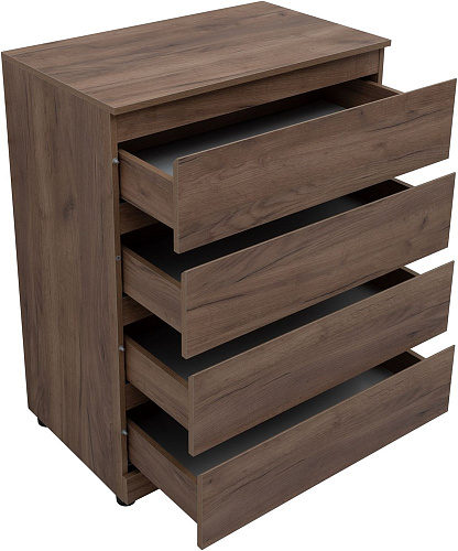 Комод Aquanet Сканди 800x480 Дуб крафт (4 ящика) 00302542 Комод Aquanet Сканди 800x480 Дуб крафт (4 ящика) 00302542