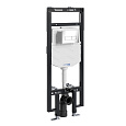 Детальная картинка товара «инсталляция для унитаза wasserkraft dinkel 58tlt.010.me.ch03 с клавишей смыва хром»
