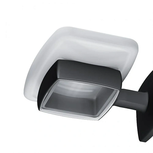 Мыльница AM.PM Gem A9034222 стеклянная черный Мыльница AM.PM Gem A9034222 стеклянная черный