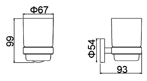 Стакан Timo Saona 13031/18 черное золото Стакан Timo Saona 13031/18 черное золото