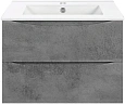 Тумба под раковину Vincea Mia 60 см, подвесная, серый бетон, VMC-2MC600BT Тумба под раковину Vincea Mia 60 см, подвесная, серый бетон, VMC-2MC600BT