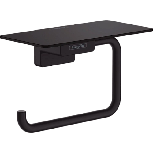 Держатель туалетной бумаги Hansgrohe AddStoris 41772670 матовый черный Держатель туалетной бумаги Hansgrohe AddStoris 41772670 матовый черный