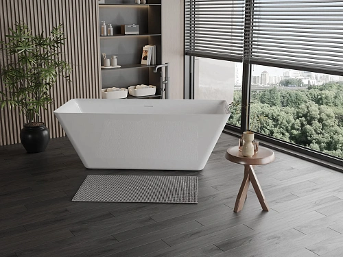 Ванна отдельностоящая AQUAme AQM3502GW белый Ванна отдельностоящая AQUAme AQM3502GW белый