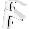 Смеситель для раковины GROHE Eurosmart New с донным клапаном, хром (32926002) Смеситель для раковины GROHE Eurosmart New с донным клапаном, хром (32926002)
