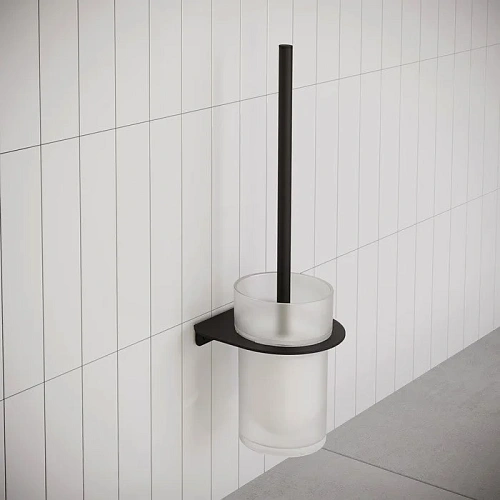 Ершик для унитаза Iddis Noa (NOABLG0i47) черный матовый Ершик для унитаза Iddis Noa (NOABLG0i47) черный матовый