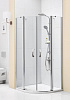 Картинка анонса товара «душевой уголок am.pm bliss l w53g-301-090mt 90x90 профиль матовый хром, стекло»