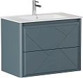 Тумба под раковину Allen Brau Paris 80 1.360001.BGM синий матовый Тумба под раковину Allen Brau Paris 80 1.360001.BGM синий матовый