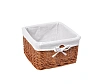Корзина для белья WasserKRAFT Dinkel WB-580-M коричневый