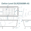 Ванна чугунная Delice Level 1400х700 с отверстиями под ручки и анстискользящим покрытием DLR2 DLR230618R-AS Ванна чугунная Delice Level 1400х700 с отверстиями под ручки и анстискользящим покрытием DLR2 DLR230618R-AS