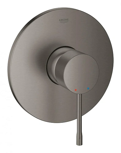 Смеситель для душа GROHE Essence, круглая розетка, темный гарфит матовый (24057AL1) Смеситель для душа GROHE Essence, круглая розетка, темный гарфит матовый (24057AL1)
