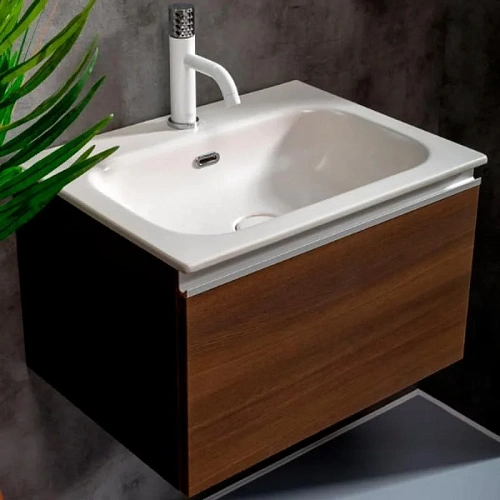 Тумба под раковину Armadi Art VALLESSI 60 Дуб темный матовый фактурный 837-060-D Тумба под раковину Armadi Art VALLESSI 60 Дуб темный матовый фактурный 837-060-D