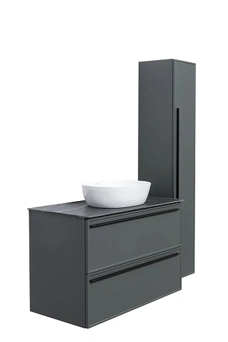 Тумба под раковину La Fenice Elba Grigio TWIN 100 FNC-01-ELB-G-100-2 серая Тумба под раковину La Fenice Elba Grigio TWIN 100 FNC-01-ELB-G-100-2 серая