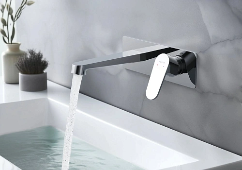 Смеситель для раковины Aquatek ОБЕРОН AQ1213CR Хром, встраиваемый Смеситель для раковины Aquatek ОБЕРОН AQ1213CR Хром, встраиваемый