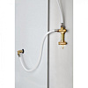 Душевая кабина Frank F412/1R правосторонняя White без крыши белый профиль 120x80 182009 Душевая кабина Frank F412/1R правосторонняя White без крыши белый профиль 120x80 182009