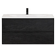 Тумба под раковину CEZARES MOLVENO-100-2C-SO-NR Nero 1000x500 подвесная Тумба под раковину CEZARES MOLVENO-100-2C-SO-NR Nero 1000x500 подвесная