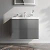 Тумба под раковину AM.PM Gem M90FHX07522GM подвесная, 75 см push-to-open, графит матовый Тумба под раковину AM.PM Gem M90FHX07522GM подвесная, 75 см push-to-open, графит матовый