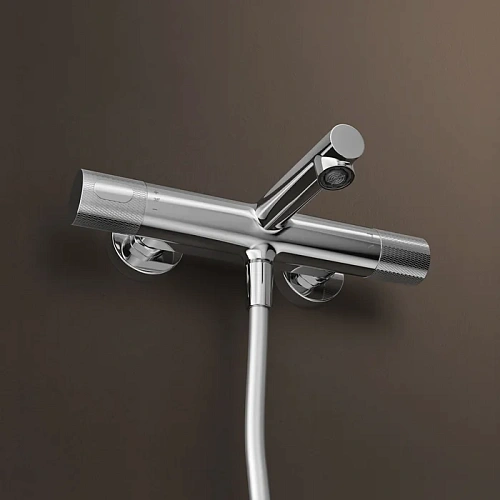 Смеситель для ванны IDDIS Duna (DUNSB02i74WA) с термостатом глянцевый хром Смеситель для ванны IDDIS Duna (DUNSB02i74WA) с термостатом глянцевый хром