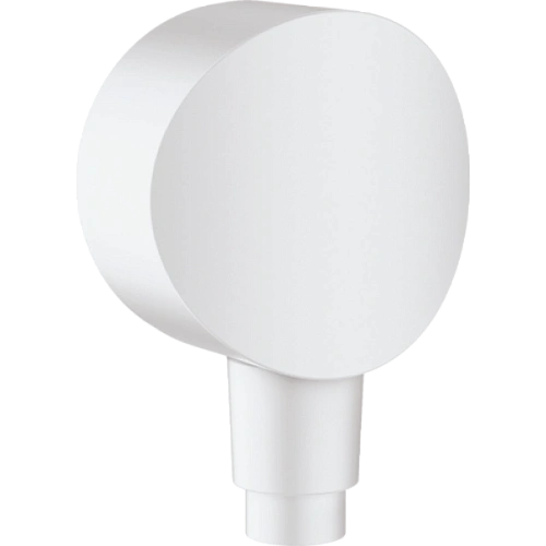 Шланговое подключение Hansgrohe Fixfit S 26453700, матовый белый Шланговое подключение Hansgrohe Fixfit S 26453700, матовый белый