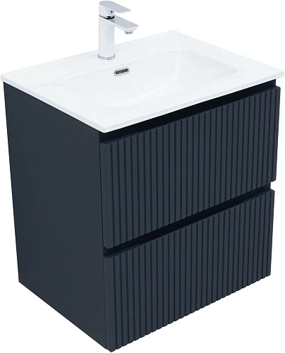 Тумба под раковину Aquanet Джейн Flat 60 маренго 00335427 подвесная Тумба под раковину Aquanet Джейн Flat 60 маренго 00335427 подвесная