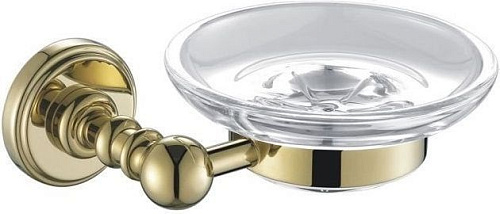 Мыльница Aquanet 4685, золото Мыльница Aquanet 4685, золото