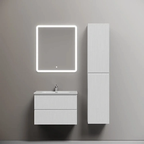 Тумба под раковину Sancos Snob R SNR70W 690х445х500 Bianco, подвесная Тумба под раковину Sancos Snob R SNR70W 690х445х500 Bianco, подвесная