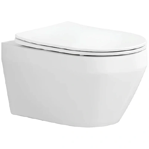 Унитаз подвесной Aquatek ЛЕЯ AQ1199Т-00, смыв Торнадо, 490x360x320 мм тонкое сиденье микролифт Унитаз подвесной Aquatek ЛЕЯ AQ1199Т-00, смыв Торнадо, 490x360x320 мм тонкое сиденье микролифт