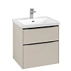 Тумба под раковину Villeroy &amp; Boch Subway 3.0 Cashmere Grey / Cashmere Grey C57801VN