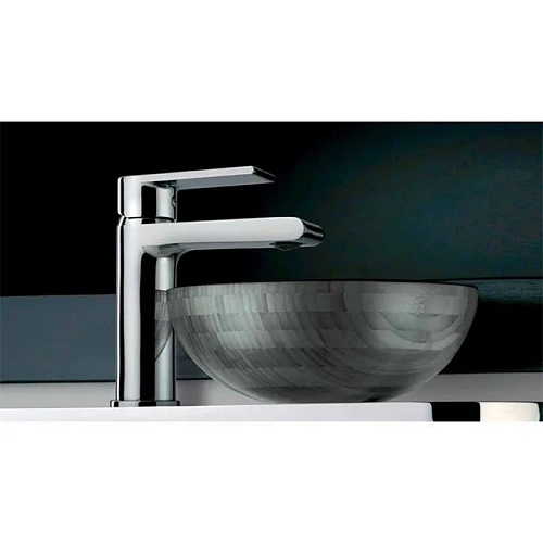 Смеситель для раковины Paini Smile 39CR205CAKM без донного клапана Смеситель для раковины Paini Smile 39CR205CAKM без донного клапана