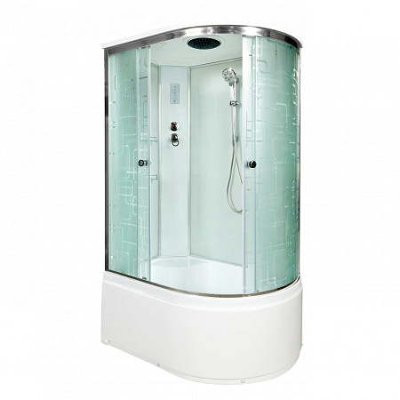 Душевая кабина Dto EM4512L (EM4512LEL) 120x80 см с электрикой