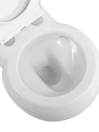 Унитаз подвесной CEZARES GRANDE CZR-308-TH-TOR/SC безободковый с сиденьем и смывом TORNADO Унитаз подвесной CEZARES GRANDE CZR-308-TH-TOR/SC безободковый с сиденьем и смывом TORNADO